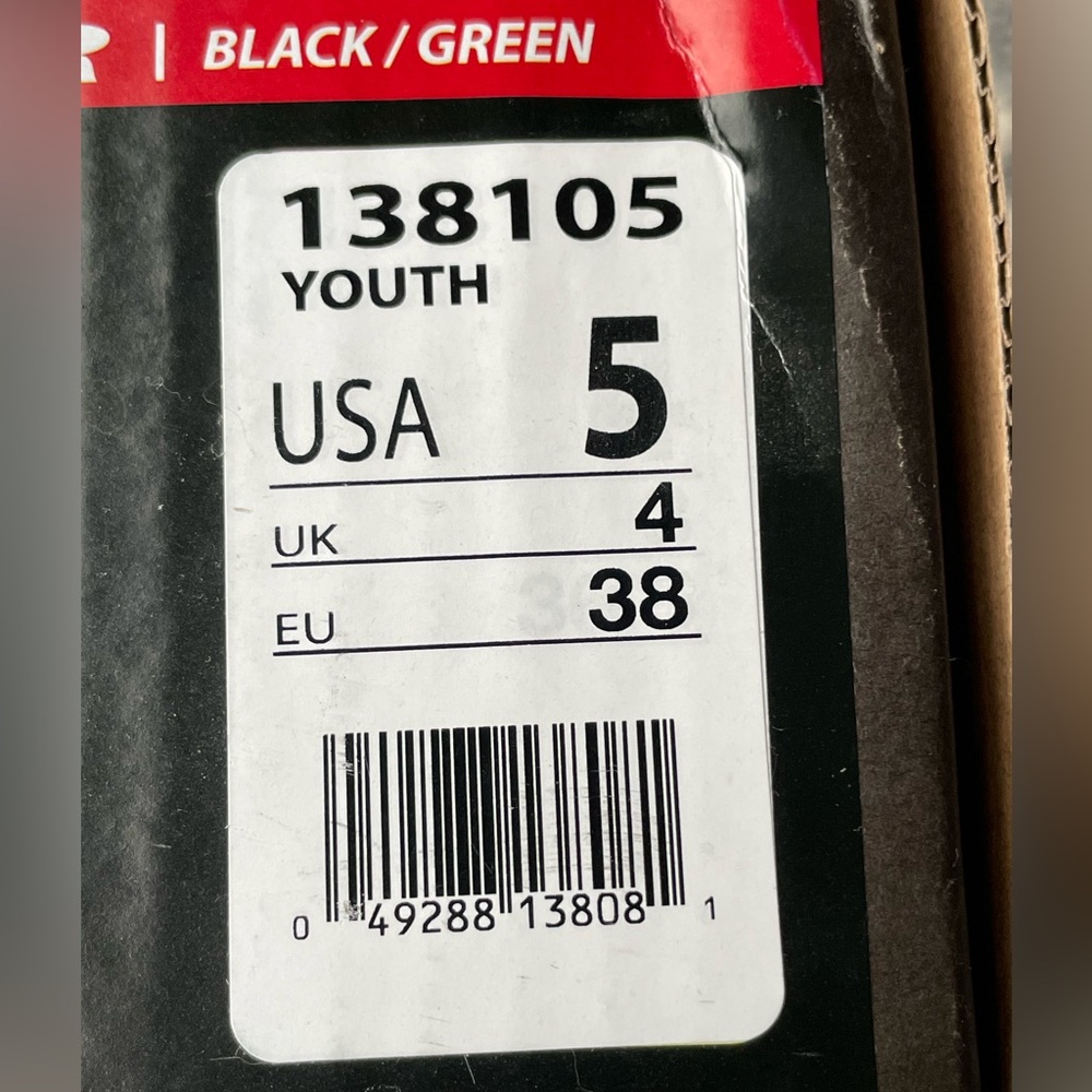 Roller Derby Blazer Boys Light Up Wheel Roller Skates Black Green 5 NEW IN BOX - Picture 8 of 12